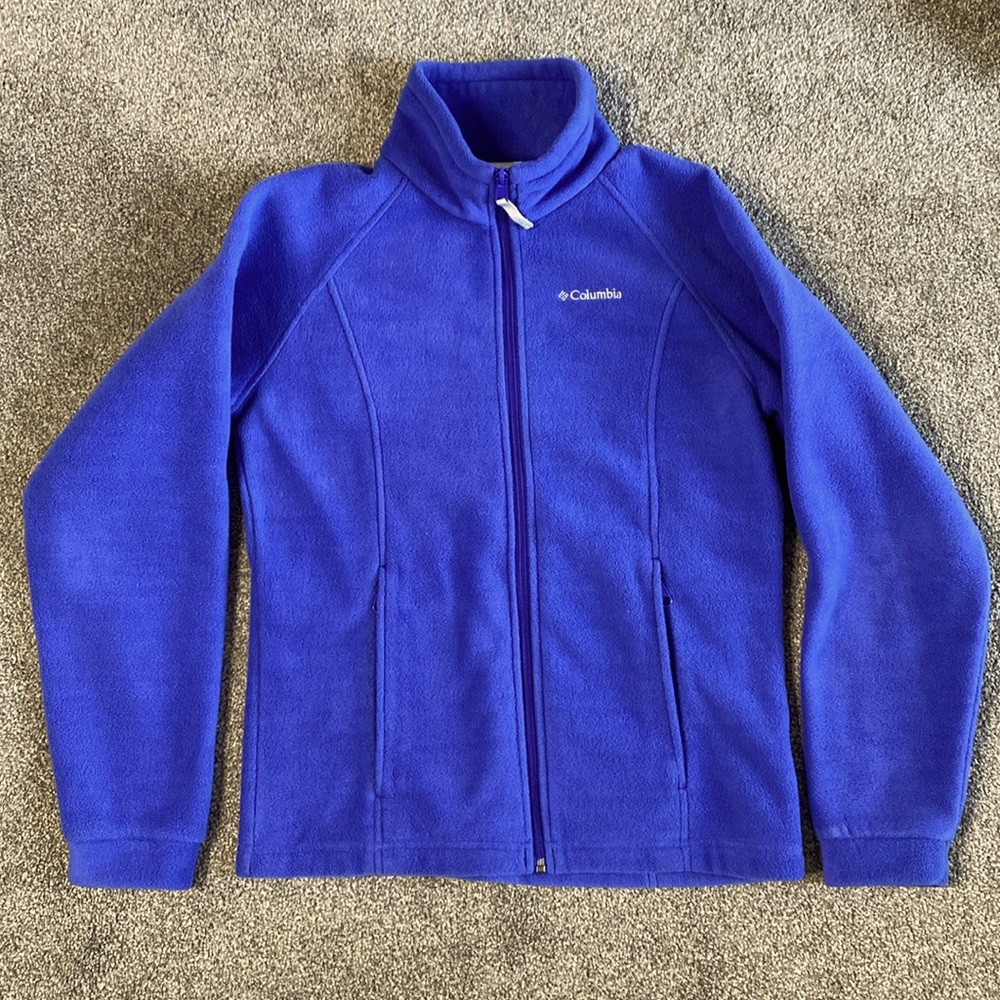 Girl’s Columbia Blue Fleece Jacket 14/16